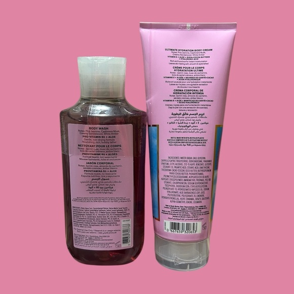 Bath and Body Works Pink Cashmere Body Wash and Body Cream - Picture 2 of 2